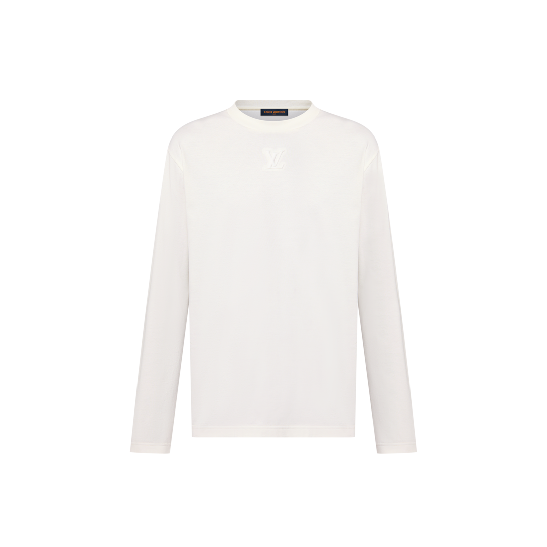 Embossed LV Long-Sleeved T-Shirt - Ready-to-Wear | LOUIS VUITTON